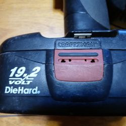 Craftsman 19.2 Volt Angle Drill W/Battery!