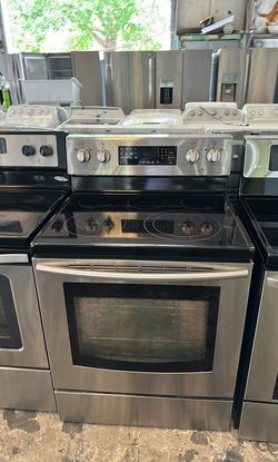 Electric Range Samsung Glass Top