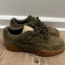 Reebok Olive Green Shoes