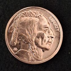 Buffalo Nickel Silver Troy Oz Round