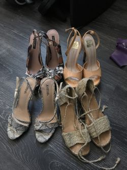 8.5 women’s stilettos, sandals, wedges, flats, boots
