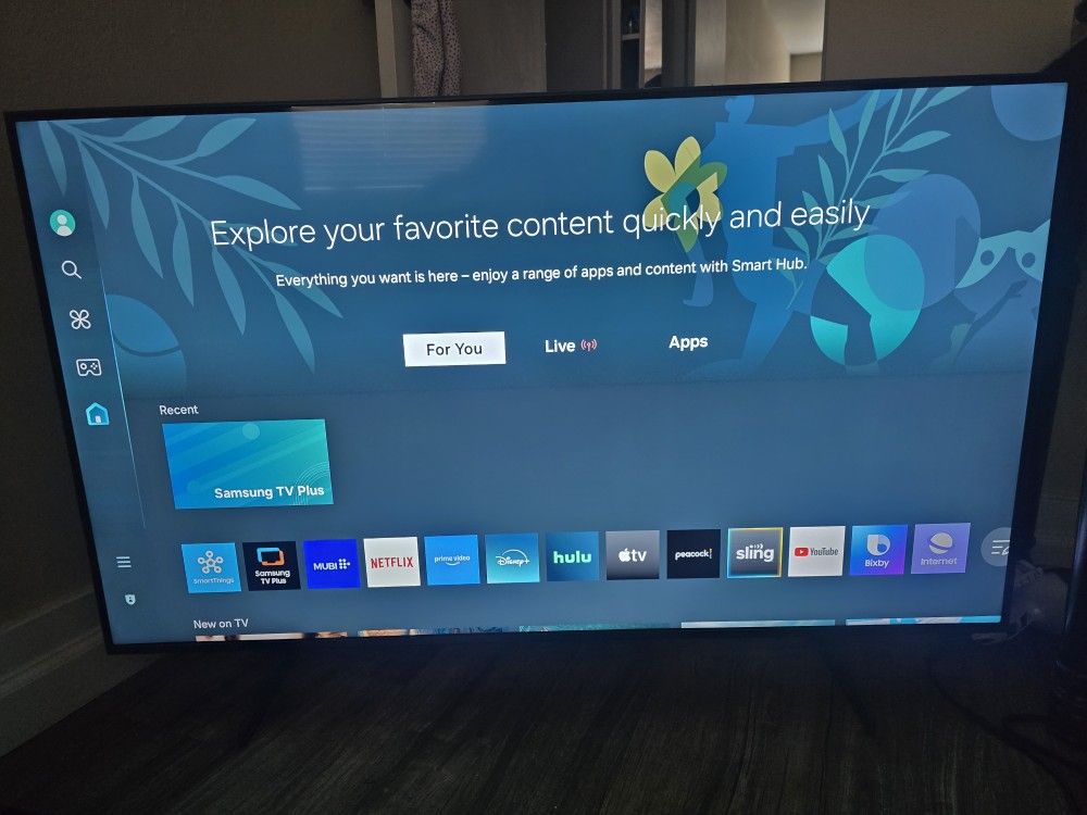Samsung 50" Smart Crystal UHD 4K TV