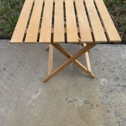 Table Wood Side 18x18x18”