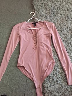 Light pink body suit size small