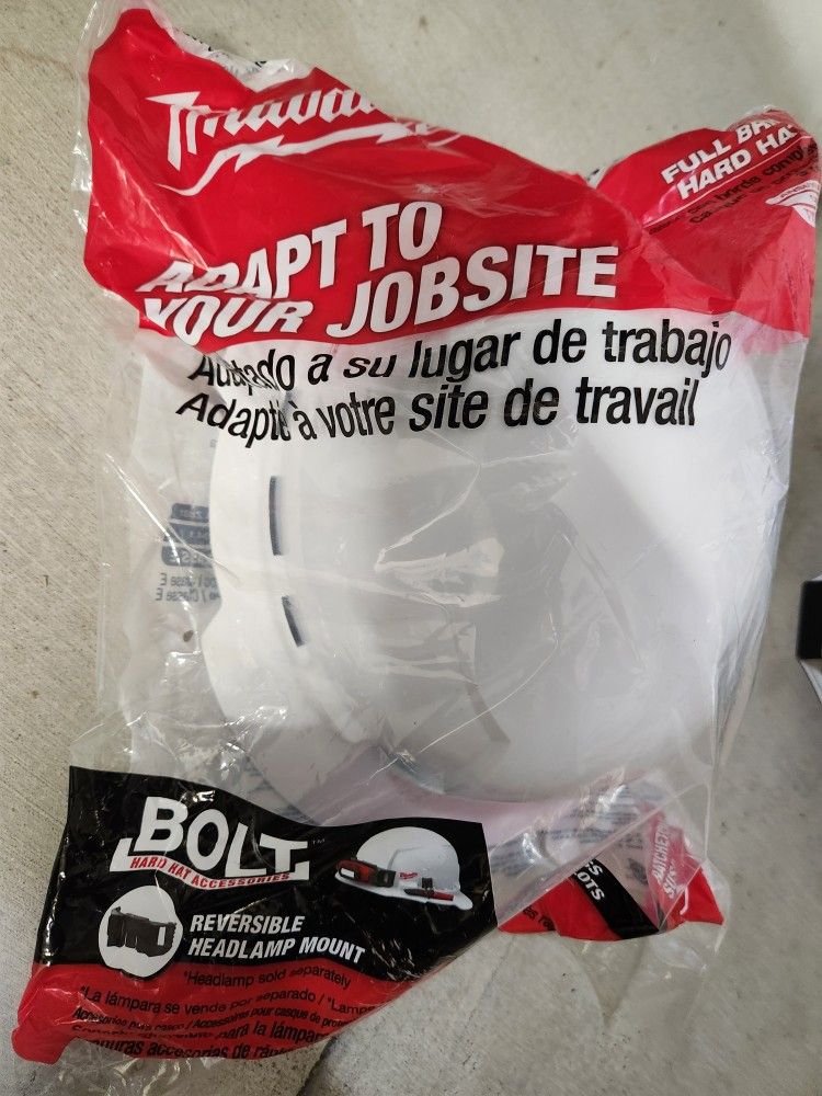 New Milwaukee Full Brim Hard Hat With Bolt Type I Class E