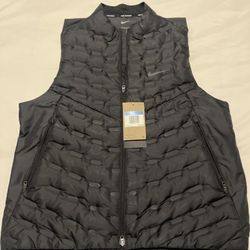 Nike Therma Fit ADV Water Repel Down Fill Running Jacket Vest FB7542 