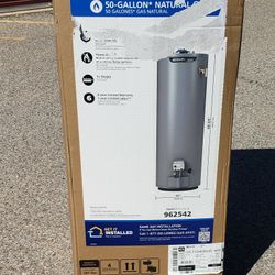 50 Gal Gas Water Heater 