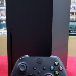 Microsoft Xbox Series X 1TB Video Game System with Controller & Plugs - Black - 1882 - Working