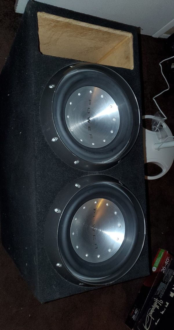 2 12 inch Rockford Fosgate T2 competition power series subwoofers. in