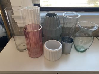 Glassware Vases For Flowers   