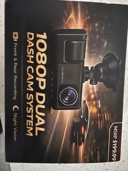 1080P Dual Dash Cam System