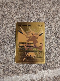 Fake Pokemon Zapdos Card