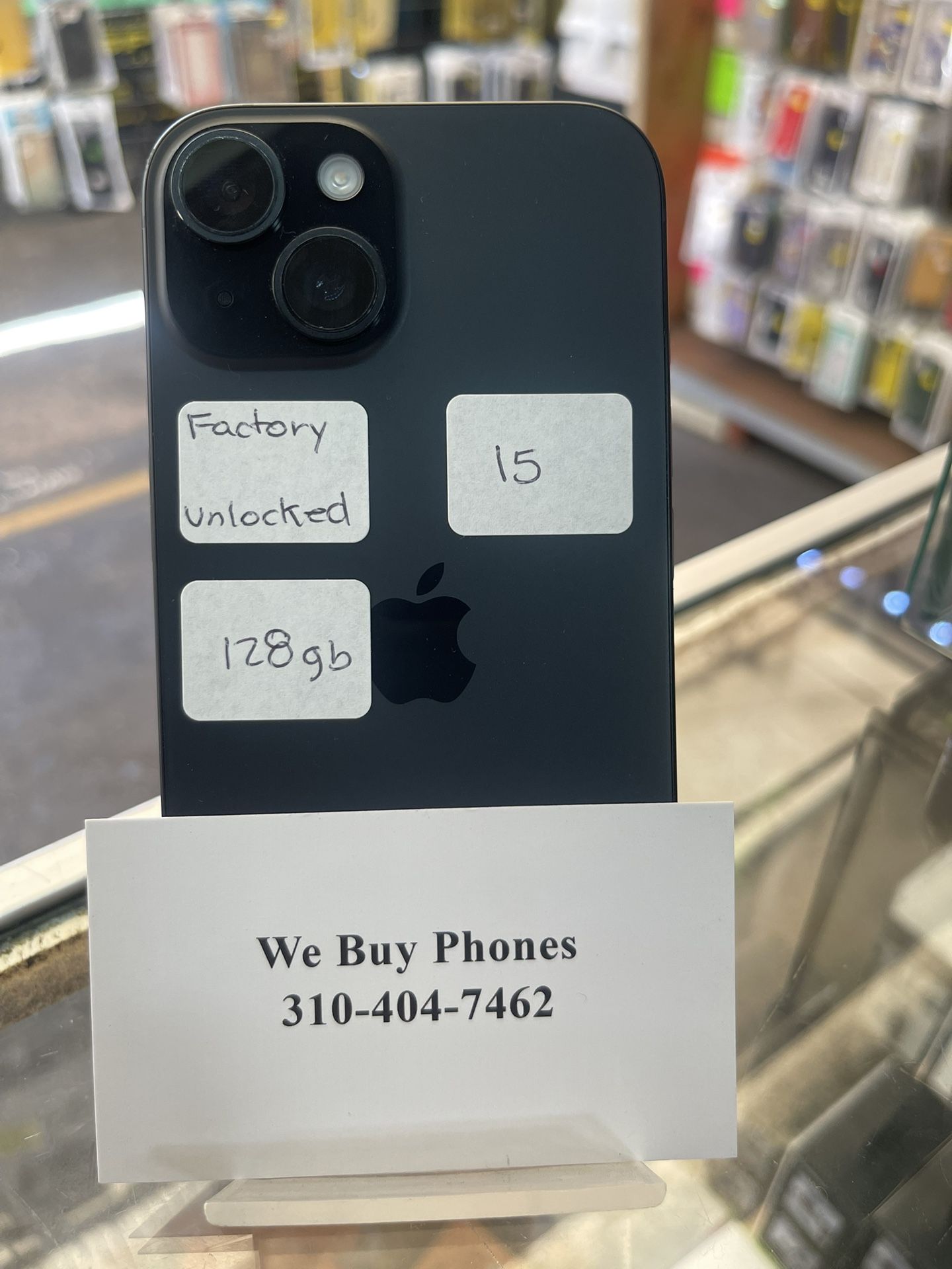iPhone 15 128gb Black Unlocked