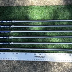 Project X Rifle 6.5 Iron shafts 5-PW