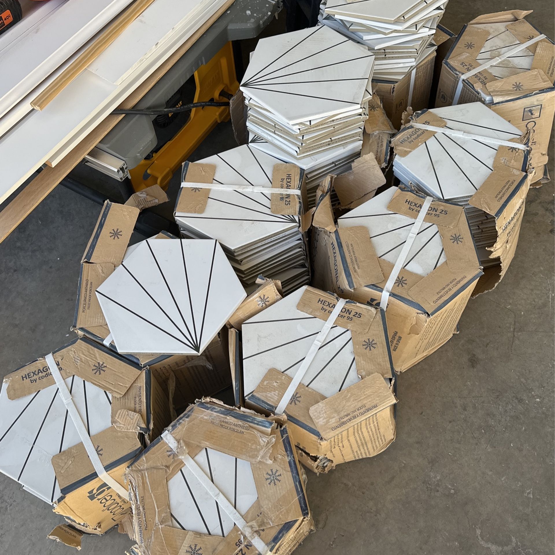 Codicer 95 Hexagon Porcelain Tiles
