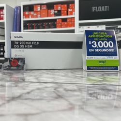 Sigma 70-200mm F2.8 For Canon 