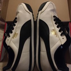Puma Roma Classic White Trainer Sneaker-Men 10.5 ( NEW)