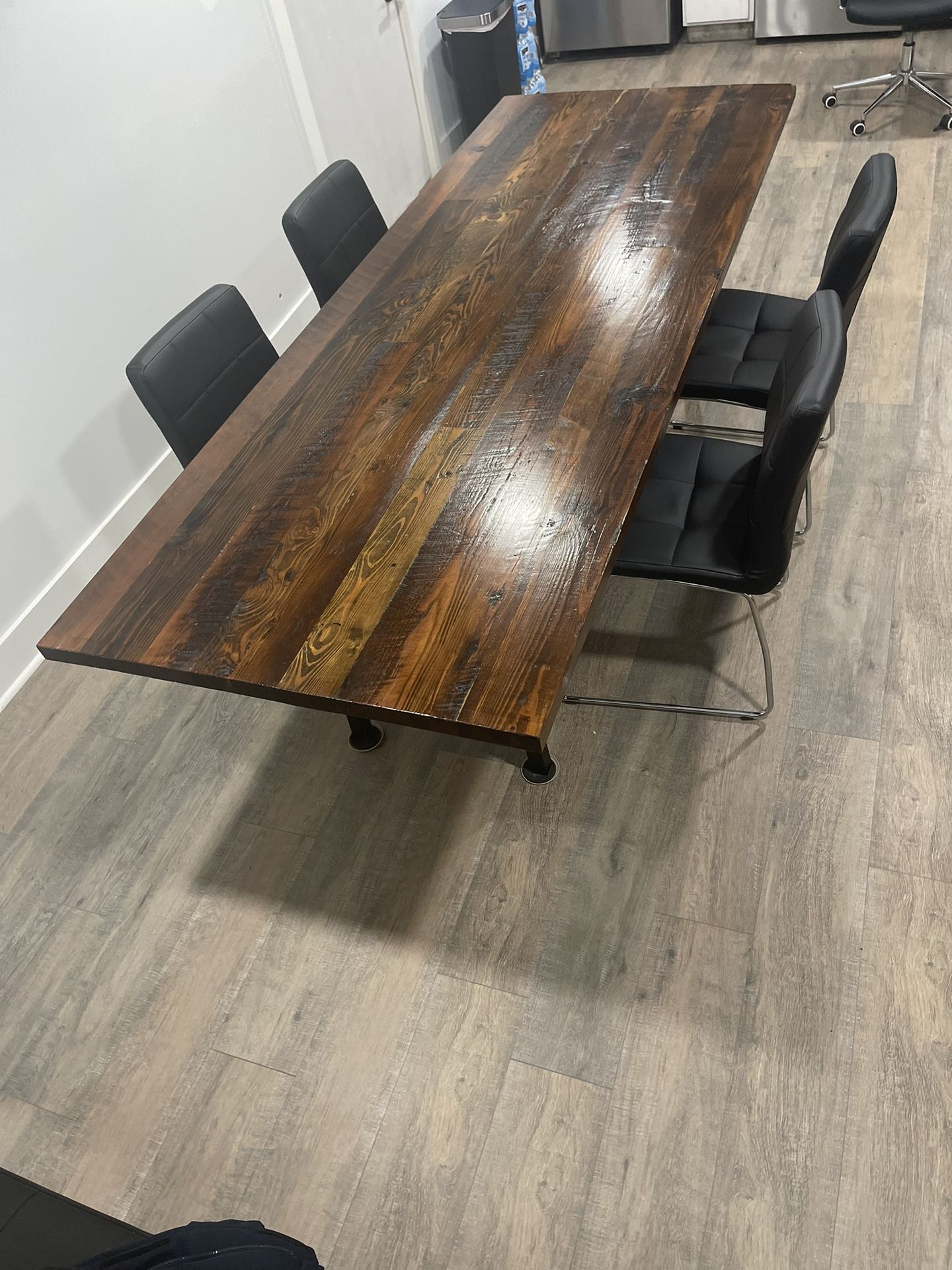 Conference Table And Office Chair Set