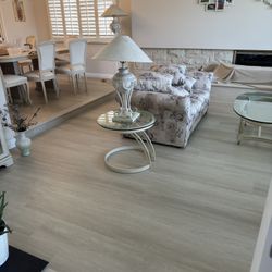Flooring Installation, Vinyl, Laminate, Tile, Glued Down