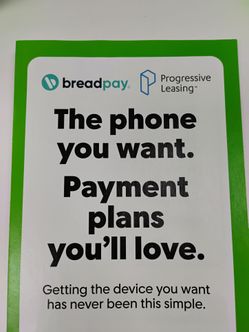 Payment plans!