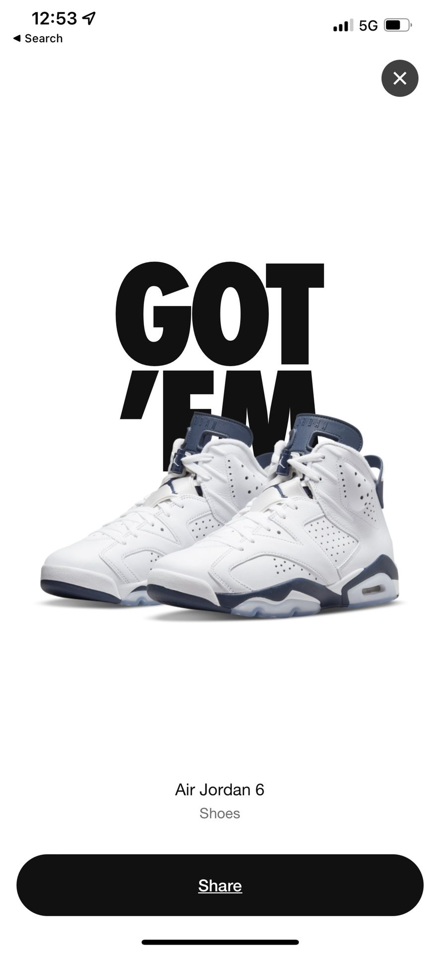 Jordan 6 