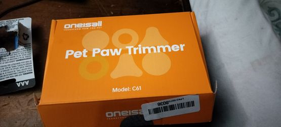 Pet paw trimmer