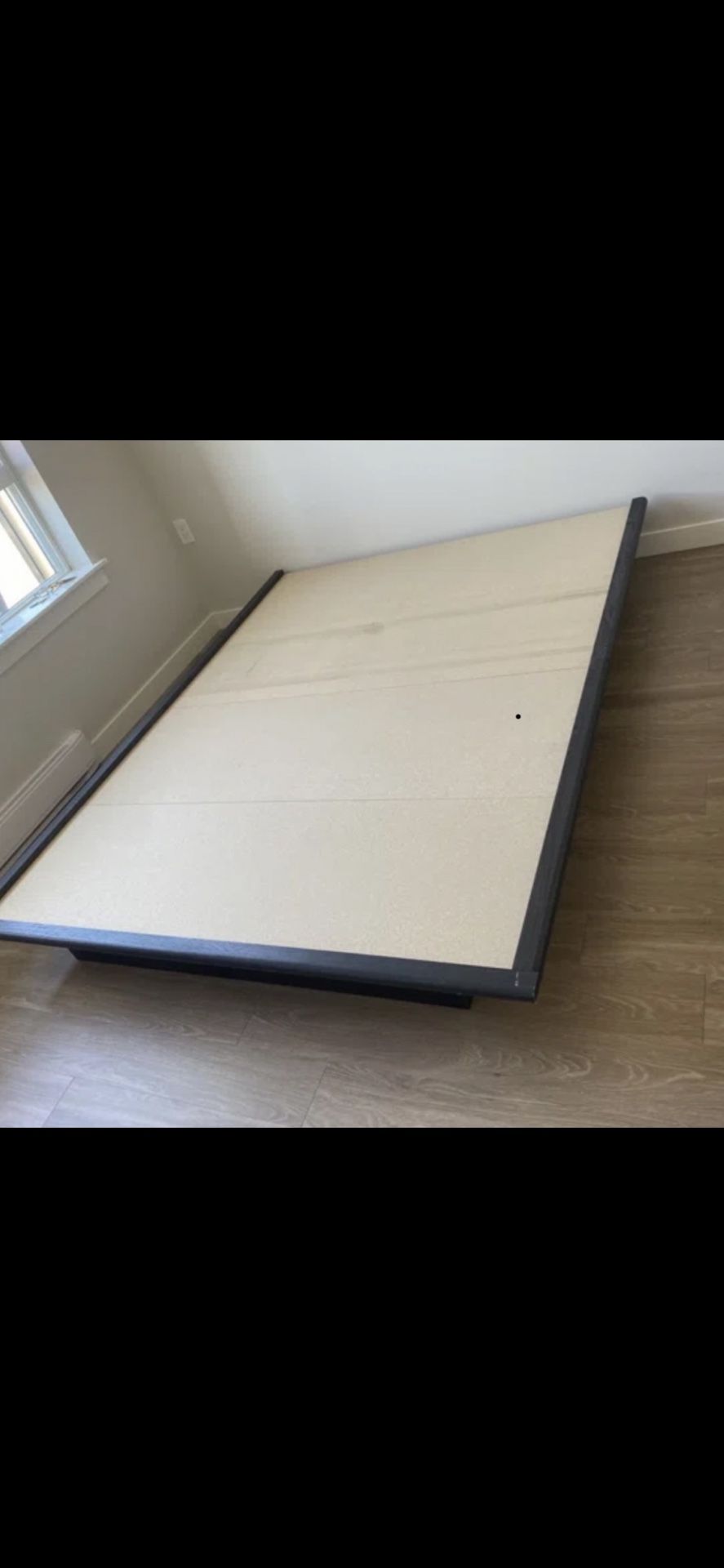 Black Platform Bed Frame