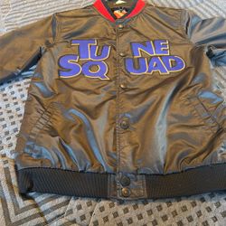 Nike x Space Jam: A New Legacy Tune Squad black varsity jacket 