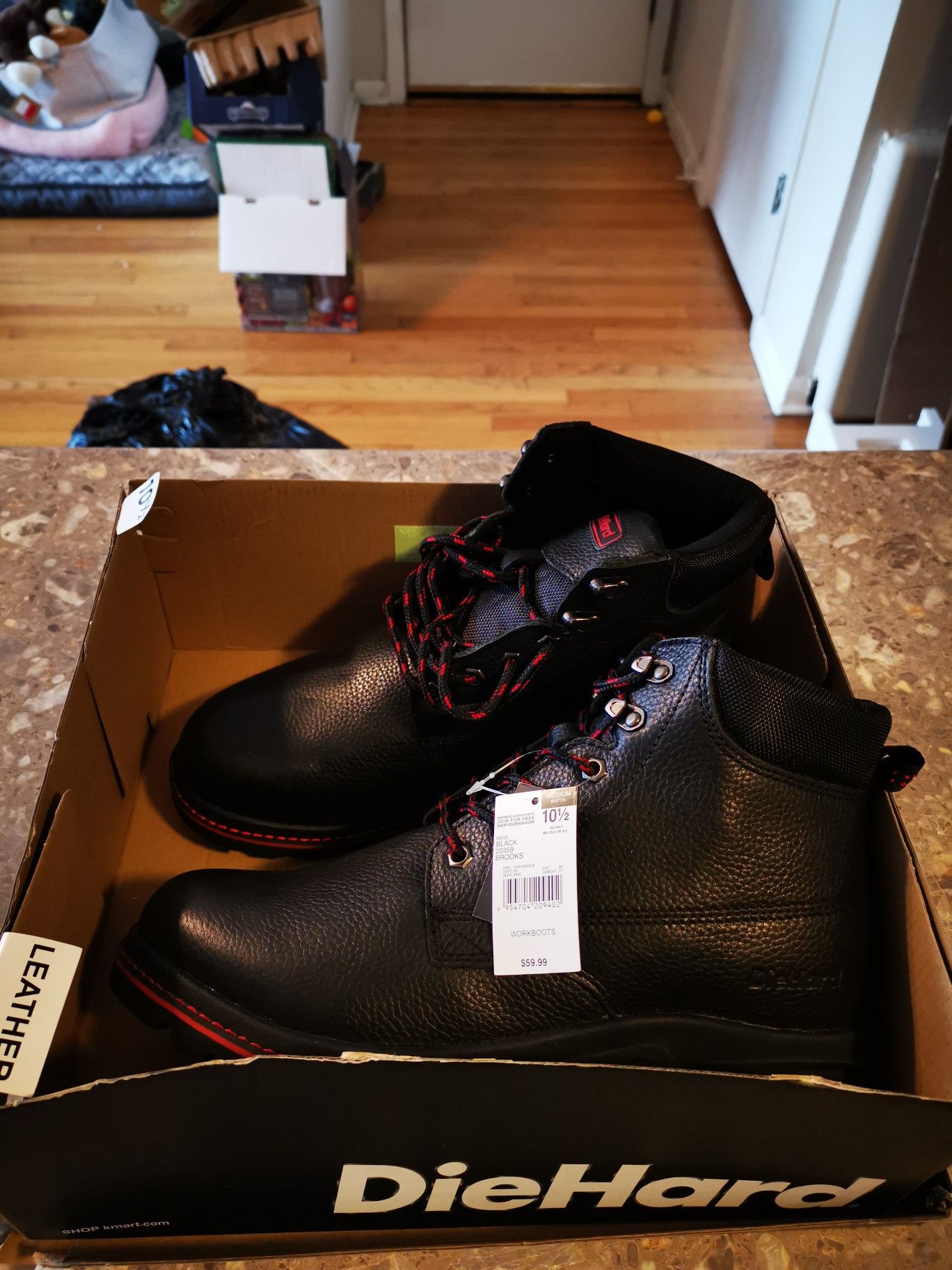 Diehard leather workboots