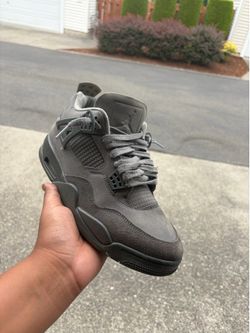 Jordan 4 Retro SE Paris Olympics Wet Cement with box