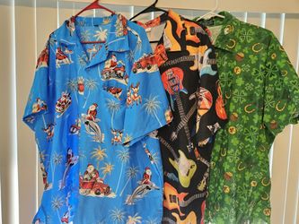 MENS SHIRTS HAWAIIAN NOVELTY XXL