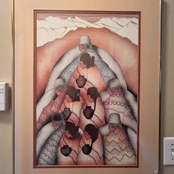 Native American Art By Amado Pena 