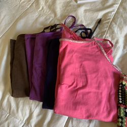 Girls Tanks, Blouse, Pajama Lot 10/12