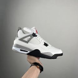 Jordan 4 White Cement 10