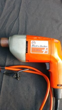 Black & Decker vintage 3/8 in drill