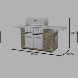 5-Burner Built-In Propane Gas Stone Island Grill in Terra Rosa
by

SPIRE