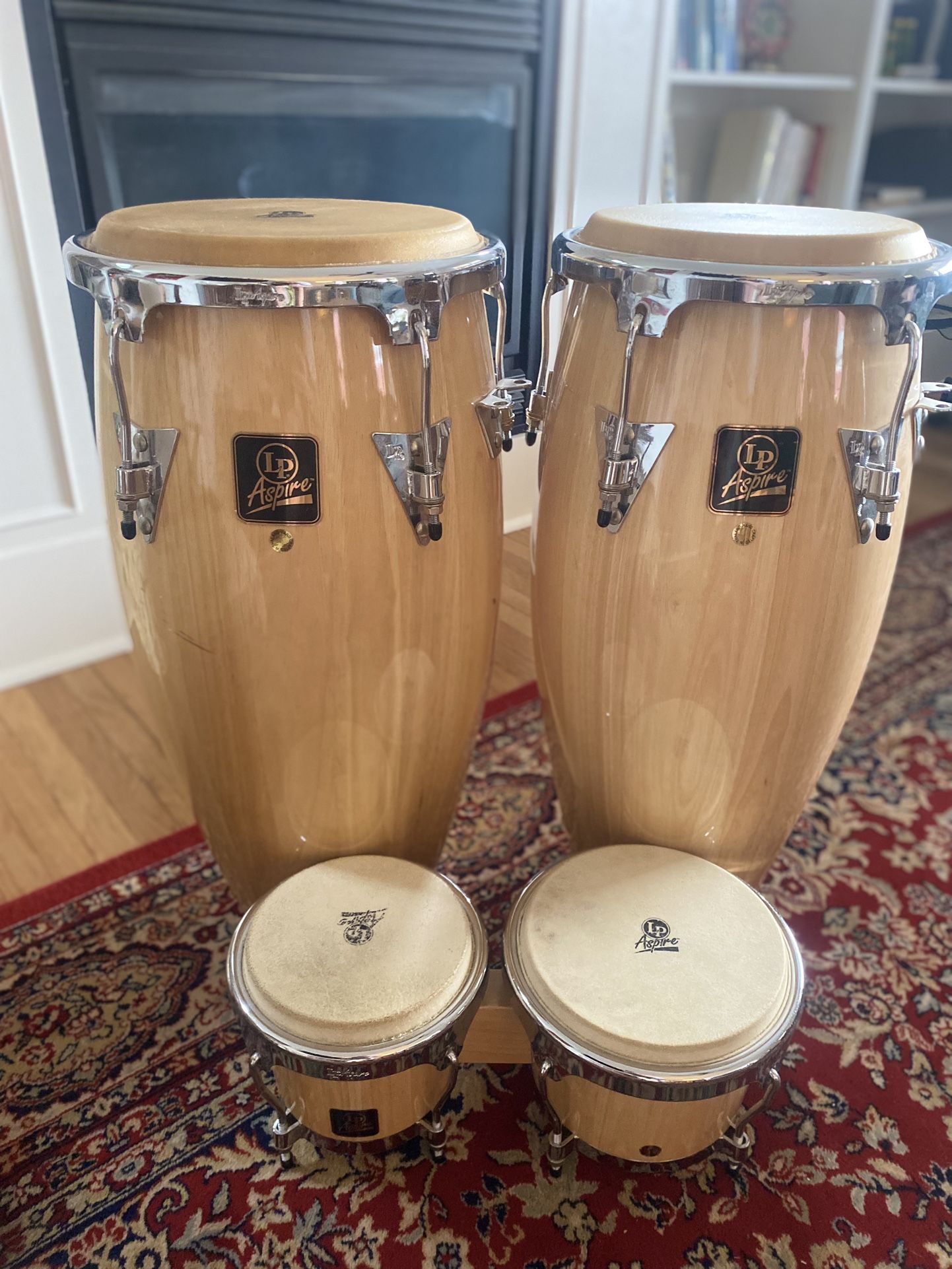 Vintage LP Aspire Congas and Bongos