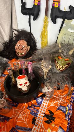 Halloween decorations and party supplies