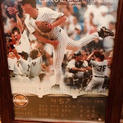 Yankees David Cone’s 1999 Limited Edition Print Of His Perfect Game