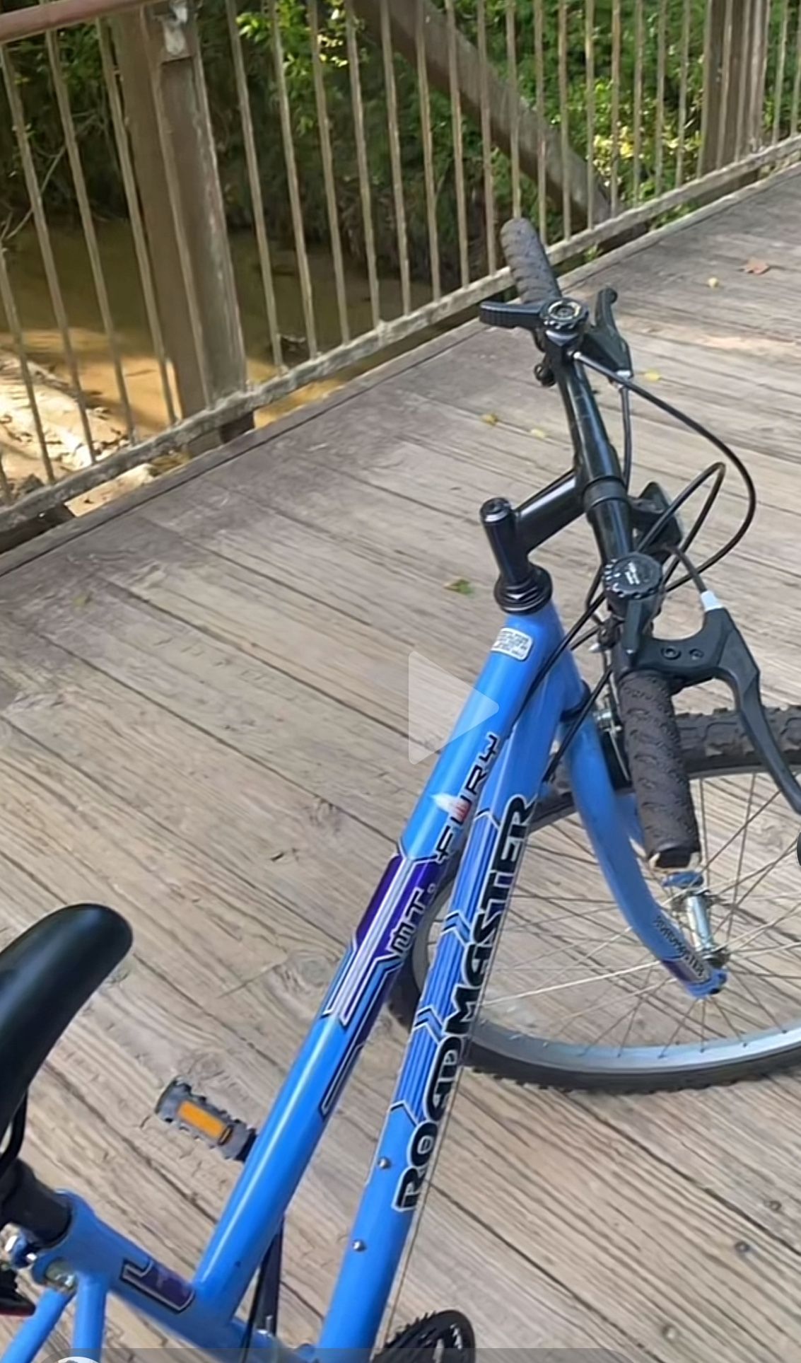Blue Bike!!