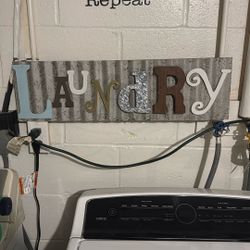 Laundry Sign