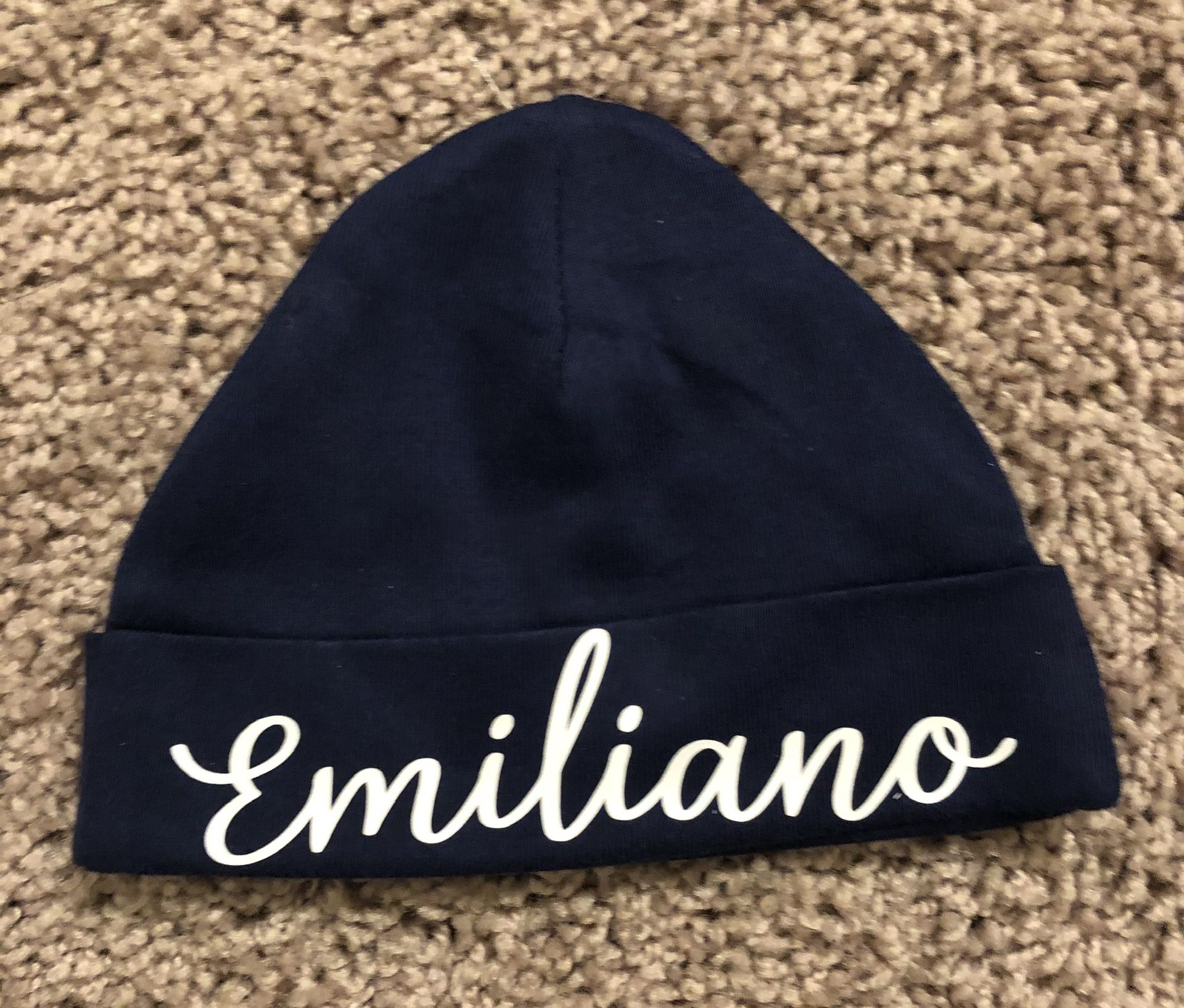 Personalized infant hat