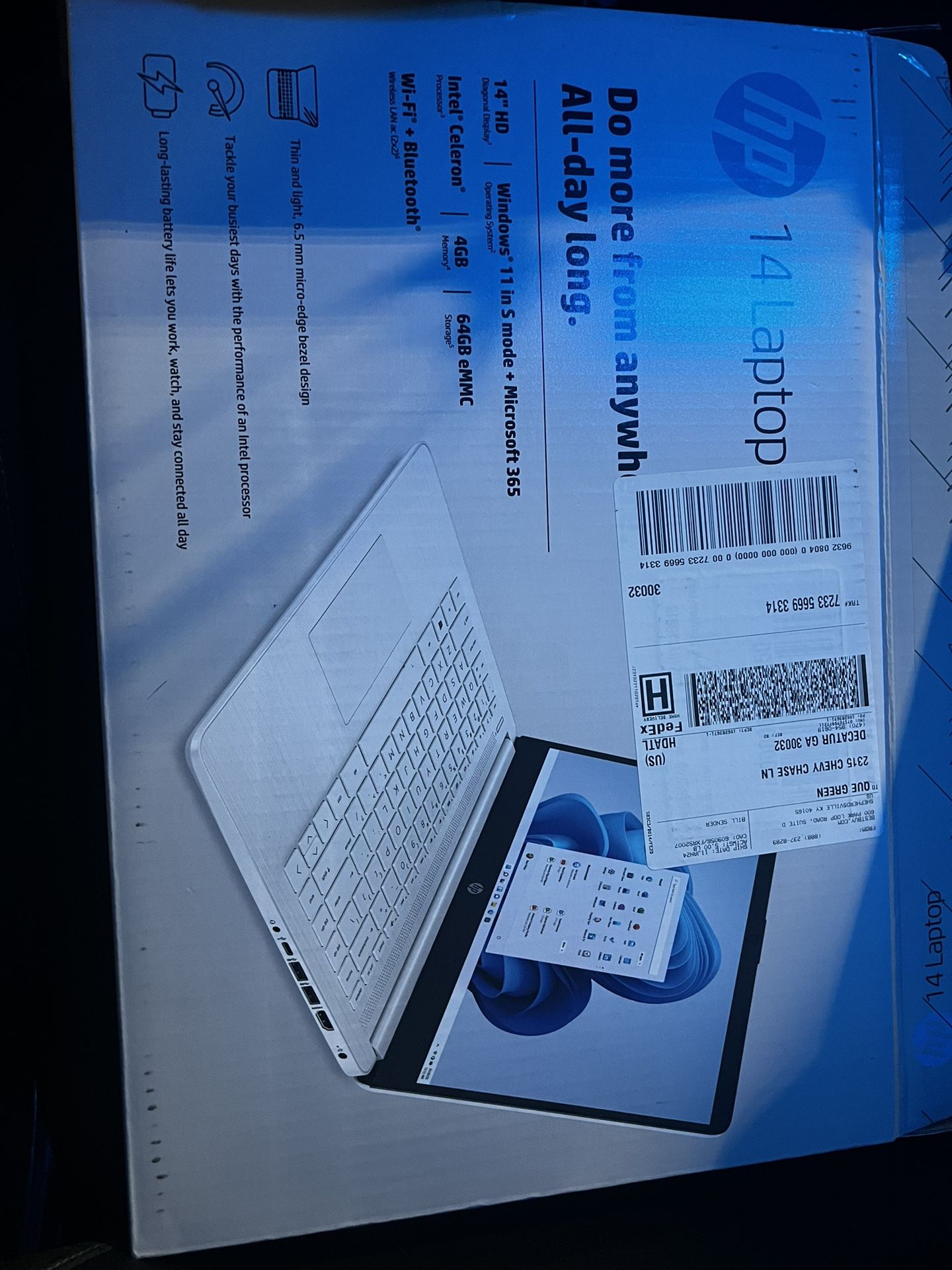 HP 14 Inch Windows, Laptop