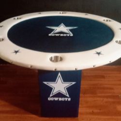 COWBOYS POKER TABLE 