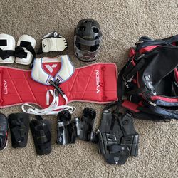 Karate Sparring Gear - 2 Sets  - Vision size Lg and Swift size Sm