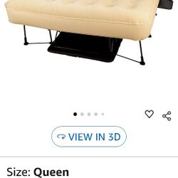 NIB AUTOMATIC EXTRA BED WITH FRAME . EZ-BED