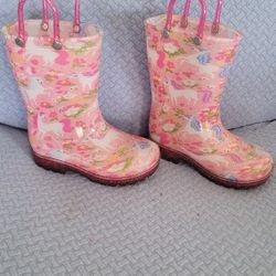 Girls  Rain boots Sze 7/8