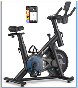 Merach black exercise bike