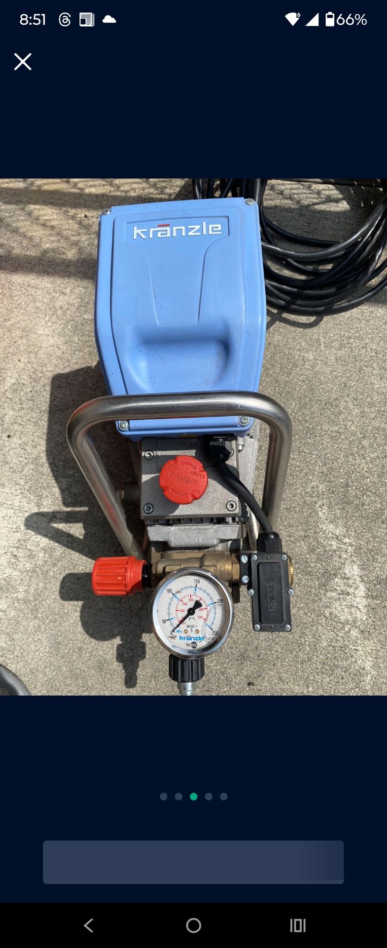 Kranzle Commercial Pressure Washer