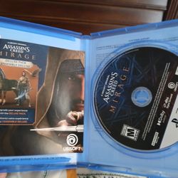 PS5 BRAND NEW GAME NEVER USED $30 ASSASSINS GREED MIRAGE BRAND NEW $25""""""""BRAND NEW 